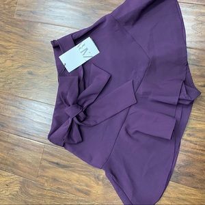 Zara size S purple skirt and short fresh
